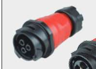 YM-24-J09PE-02-001A — проходная кабельная розетка YM-24 (штыри)