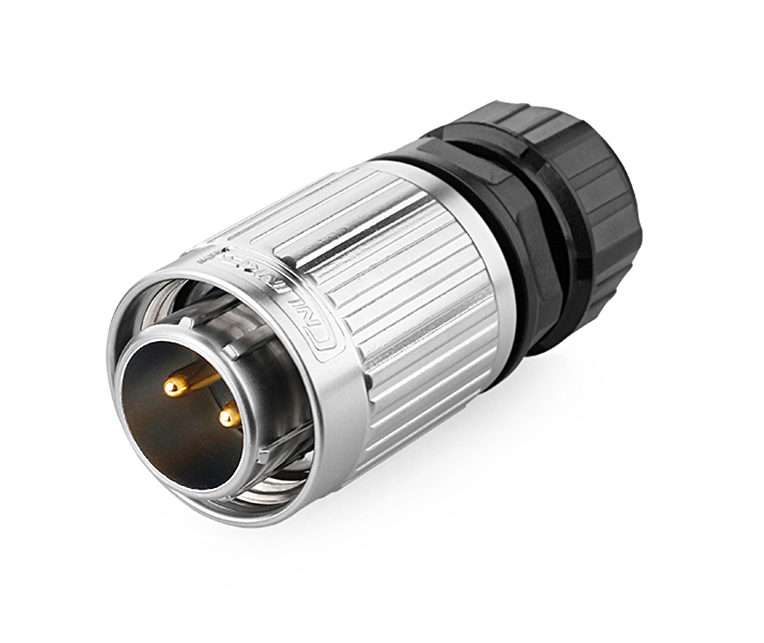 YW-20-C12SX-03-401A — кабельная вилка YW-20 (штыри)