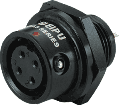 SA810/P2IB — приборная розетка (задняя гайка) SA8 (гнёзда)