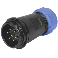 SP2912/S2-2 — проходная кабельная розетка SP29 (штыри)
