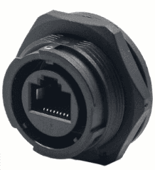 SY2510/PLC-2M — приборная розетка (передняя гайка) SY25 (гнёзда)