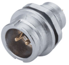 WY12K3TE — панельная розетка ZM WY12 (штыри)