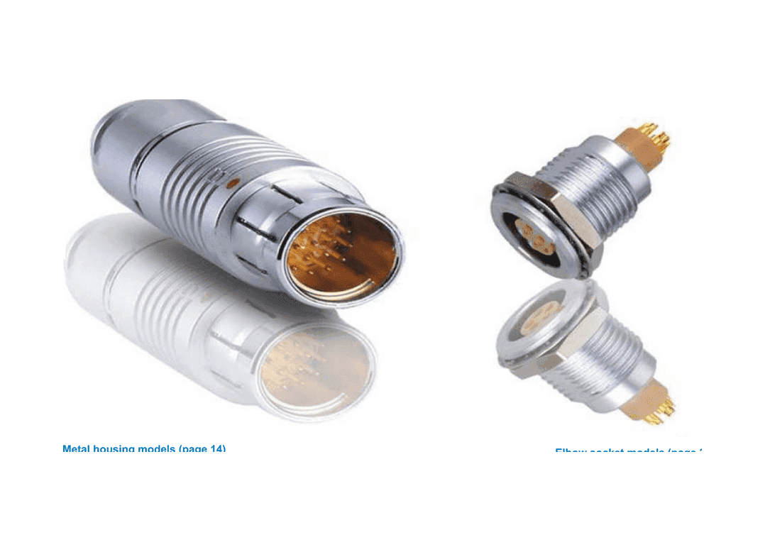 Серия B A1: обзор исполнений и устройство соединителя
